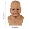 Halloween Carnival Mask Parodying Bald Old Woman, for Parties and Dances, Scary old Woman mask, Weird scary props, tricky mask