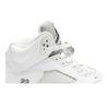 Air Jordan 5 Retro BG 'White Metallic' 2015 (Unisex) White / Black / Metallic Silver Kids' Basketball Shoes 440888 130