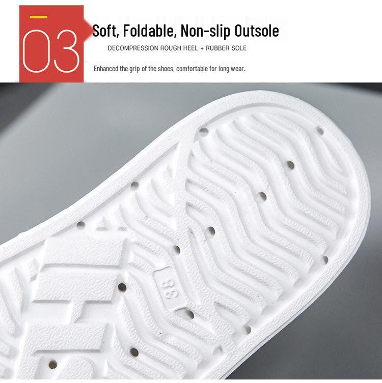 Women's Waterproof Breathable Slip-On Sandals with Thick Sole for Outdoor Summer Activities