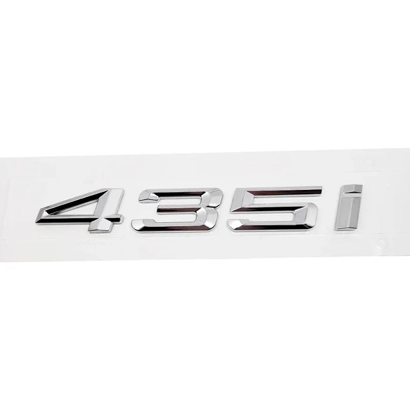 ABS Samochód Tylny Bagażnik Litery Logo Odznaka Emblemat Naklejka Dla BMW Seria 4 420i 425i 428i 430i 435i 440i 450i F30 F32 F33 F36 G26 G22