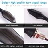 17LED Motorcycle Turn Signal Lamp Sequential Flowing Flash Indicator Lights Amber Running Light Arrow Turn Signals Lamps