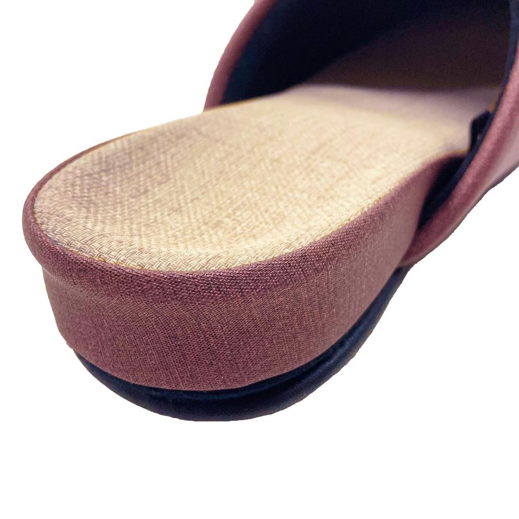 Senko Starburst Wine Size S.D.S. Slippers, Red, M, Approx. 23.5cm - 24.5cm