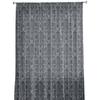 Baroque Pattern Decoration Flower Grey Sheer Curtains for Living Room Tulle for Windows Voile Yarn Short Bedroom Curtains