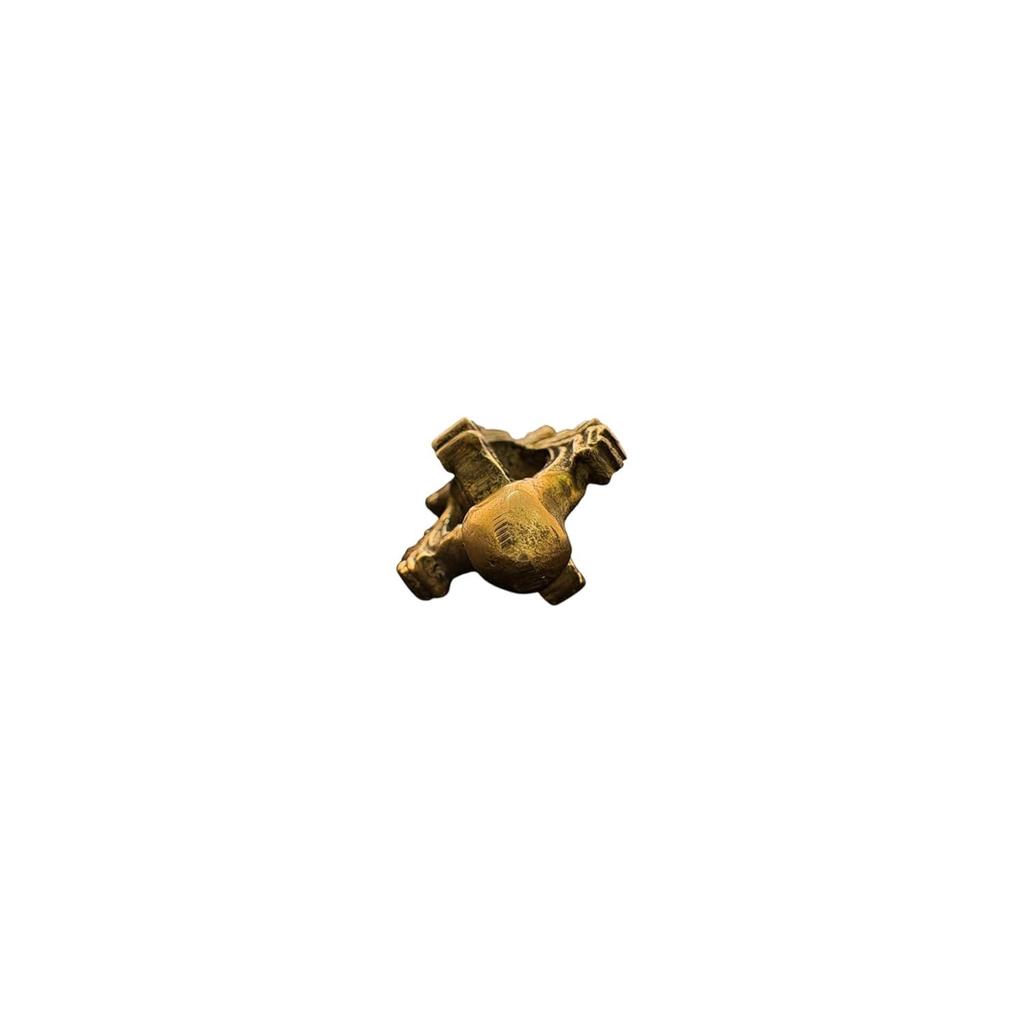 Vastu Vardan Brass Vajra Shastra | Vastu Pooja Item | 3.3 Inch Approx