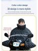 Bent Beam Motorcycle Windshield Fleece-Lined Waterproof Knee Pads - Warm, Thickened, Cold-Proof, Four Seasons Use.