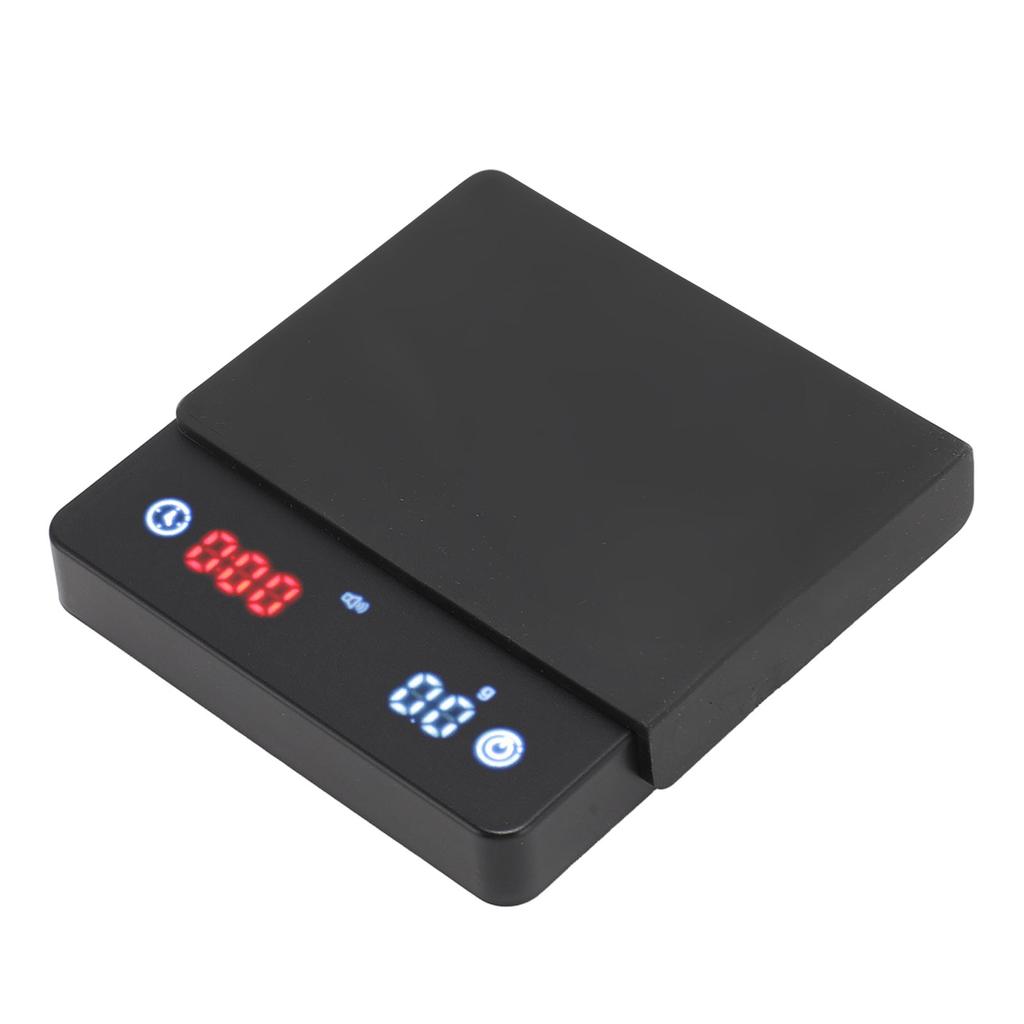 Coffee Scale Mini Rechargeable Portable Digital Coffee Scale with Timer Removable Silicone Pad for
