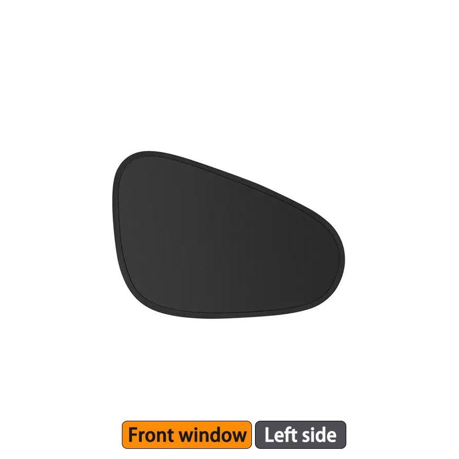 Car Side Window Self-priming Sunshade Cover Car Sunshade Inside Electrostatic Adsorption Side Curtain Car Hot Shield Screen Anti-Glare Protec