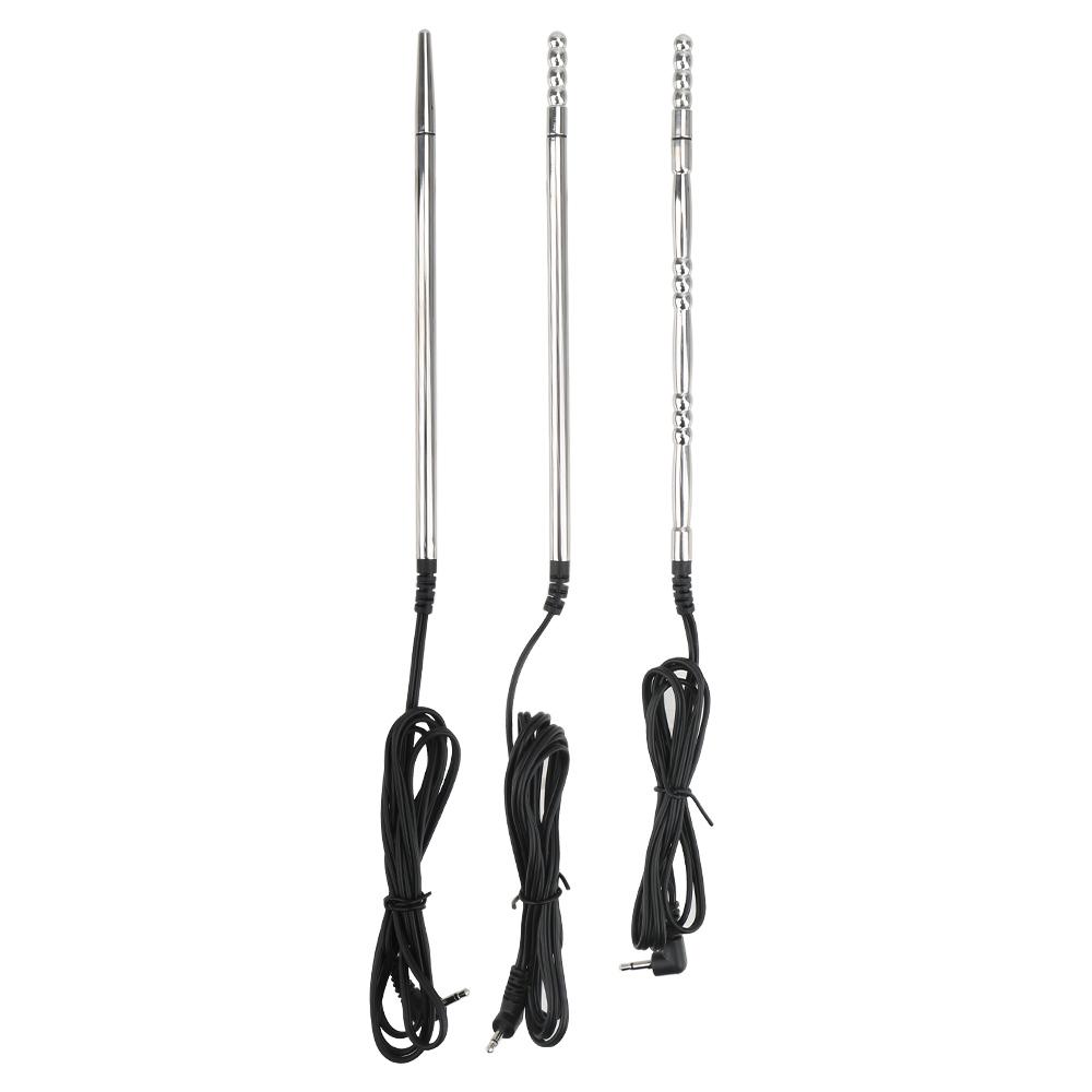 Stainless Steel Insertion Urethra Sound Dilator Electric Shock Urethral Catheter Penis Plug Sex Toys For Men