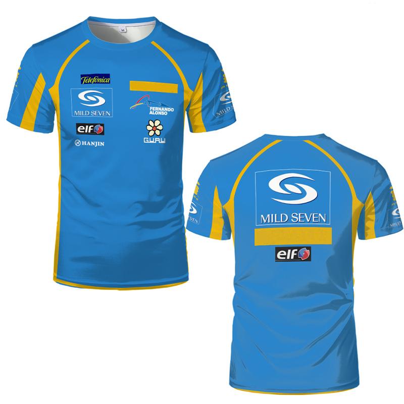 Sommer Mænds 3D Printet Rund Hals Sports T-shirt