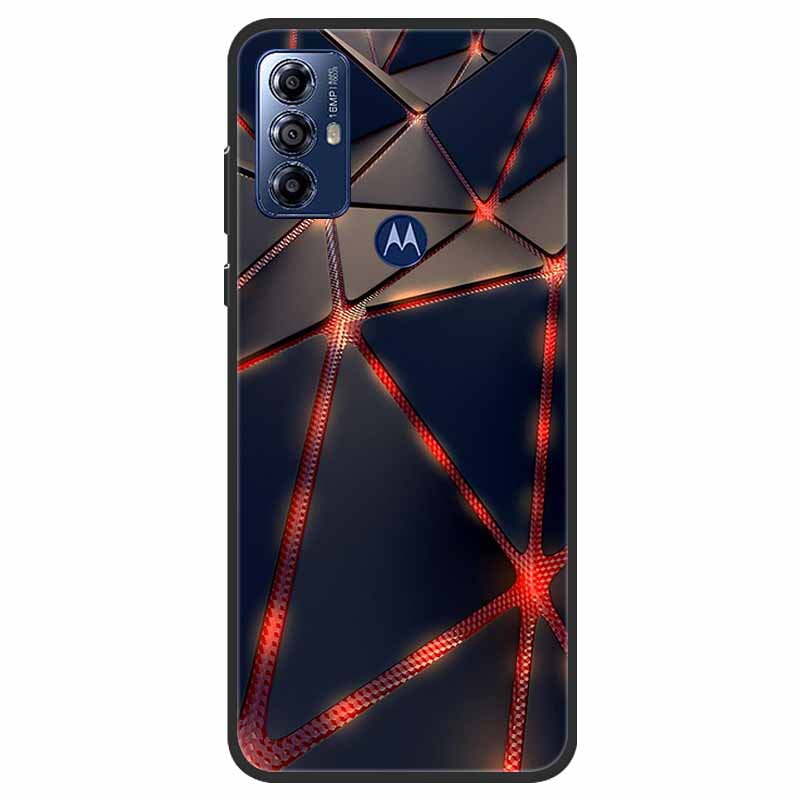 Für Motorola Moto G Play 2023 Hülle Weiche Silikon-Rückseite für Moto G Play 2023 Hülle GPlay 2023 Schwarze Handyhülle