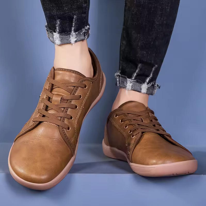 Zapatos Minimalistas Versión Ancha Adecuados para Hombres y Mujeres Envío Rápido Zapatos Negros para Caminar Ligeros Planos con Suela Blanda