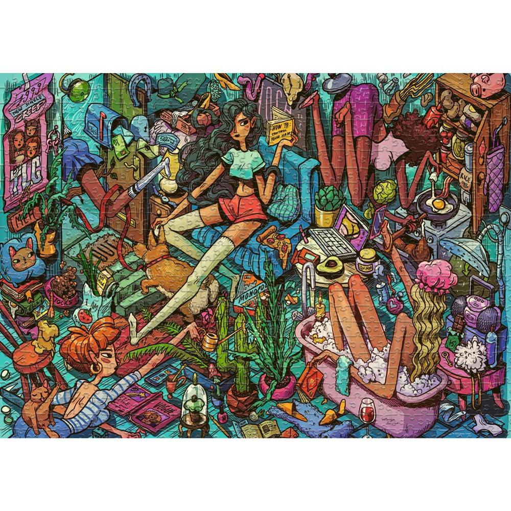 Homely Housemates Puzzle 1000 Teile