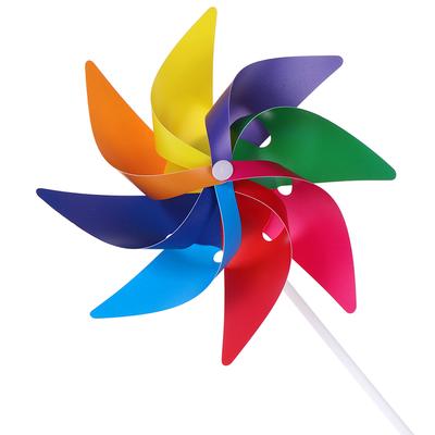 Lovely Handmade Windmill Garden Party Outdoor Wind Spinner Ornament Kids Toys