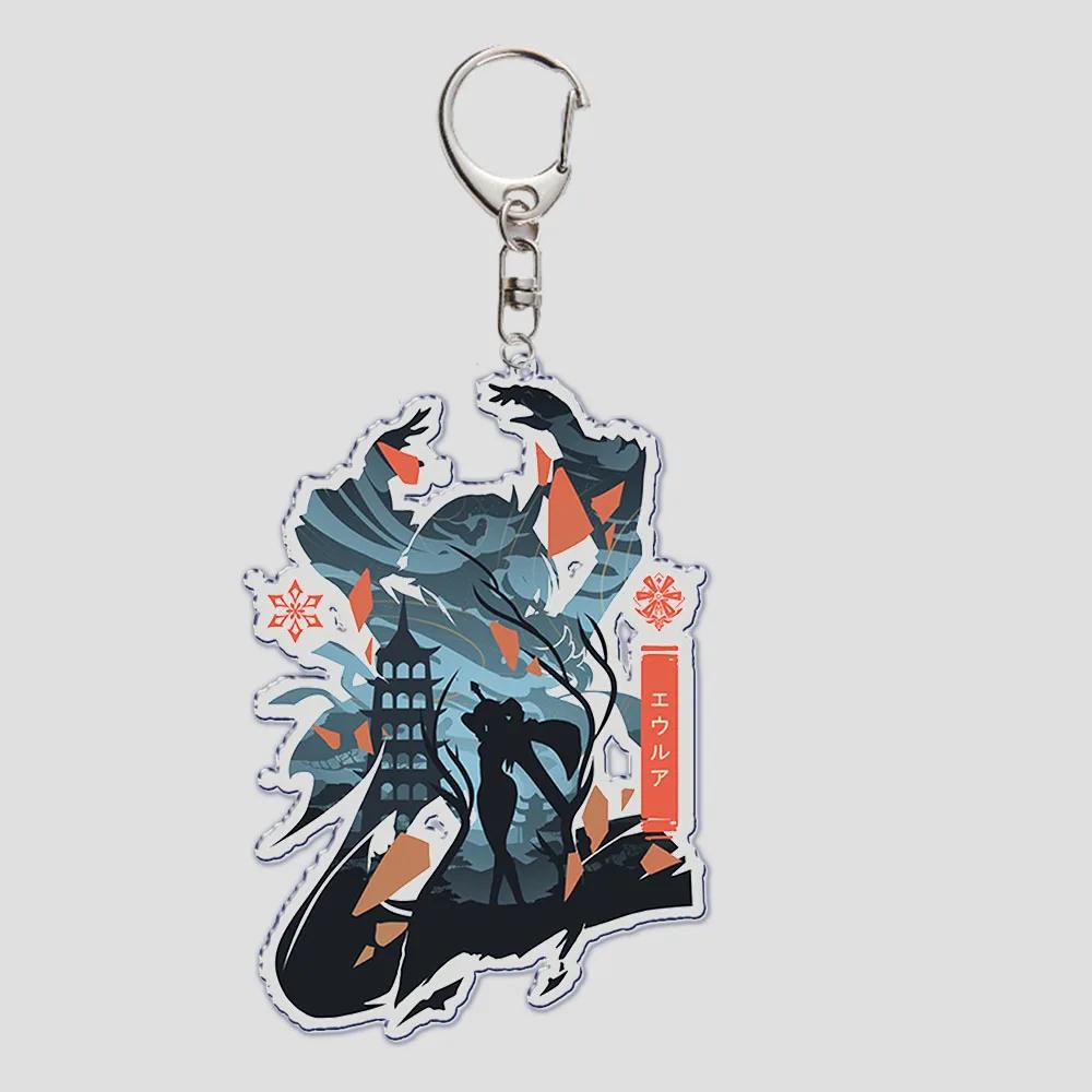 

Popular Figures Chains Keychain Key Ring Kazuha Xiao Cute Cartoon for Accessories Bag Key Chain Ring Jewelry Friends Gamer Gifts