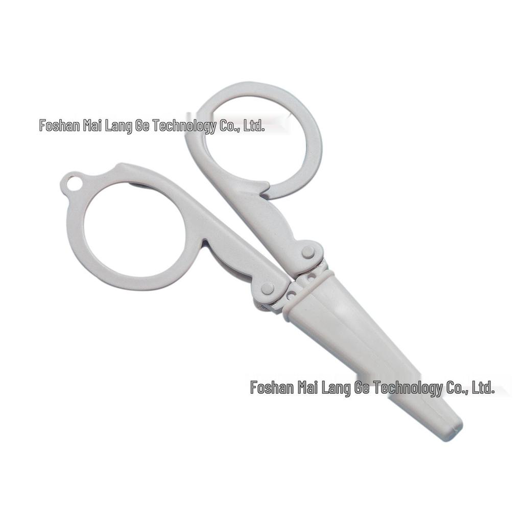 Morandi Foldable Mini Stainless Steel Scissors for Paper Cutting