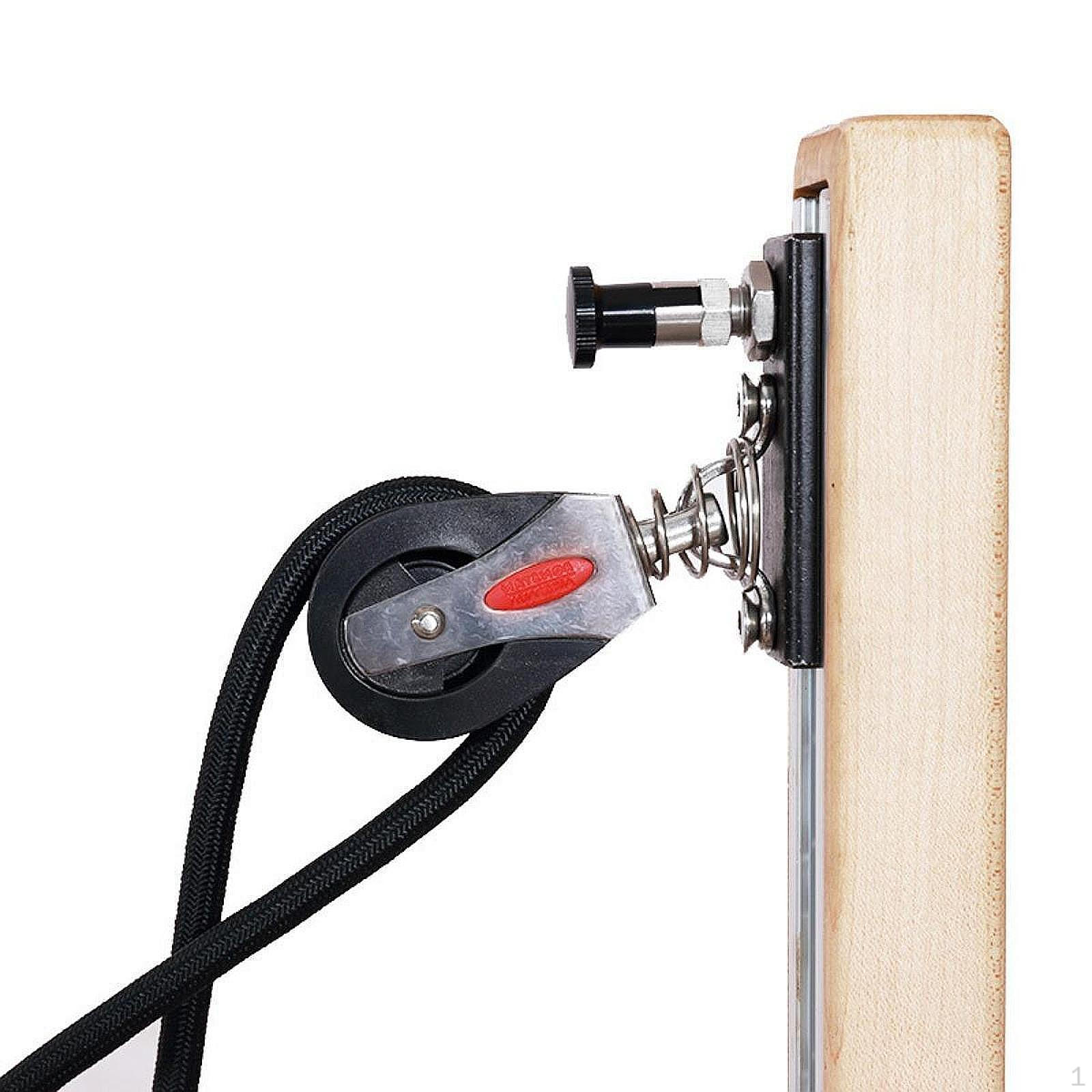 

4 Pieces Cable Pulley Drive Wheel Navigation Block with Bearing Compact PP Design Suitable for Boats 1 Piece