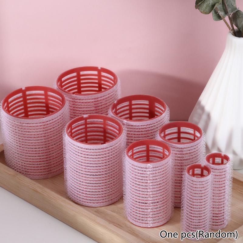 1 Pcs Hairdressing Home Use Diy Magic Self-Adhesive Hair Rollers Styling Roller Roll Hair Curler Beauty Tool