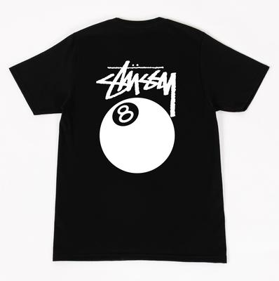 T-SHIRT STUSSY LOGO 8 BALL MANCHES COURTES T-SHIRT Mixte