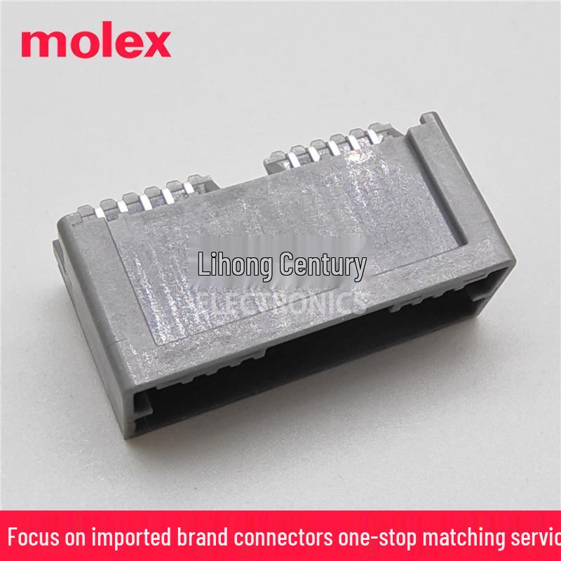 Molex Mini50 Right Angle 24-Pin Socket, 2.00mm Pitch