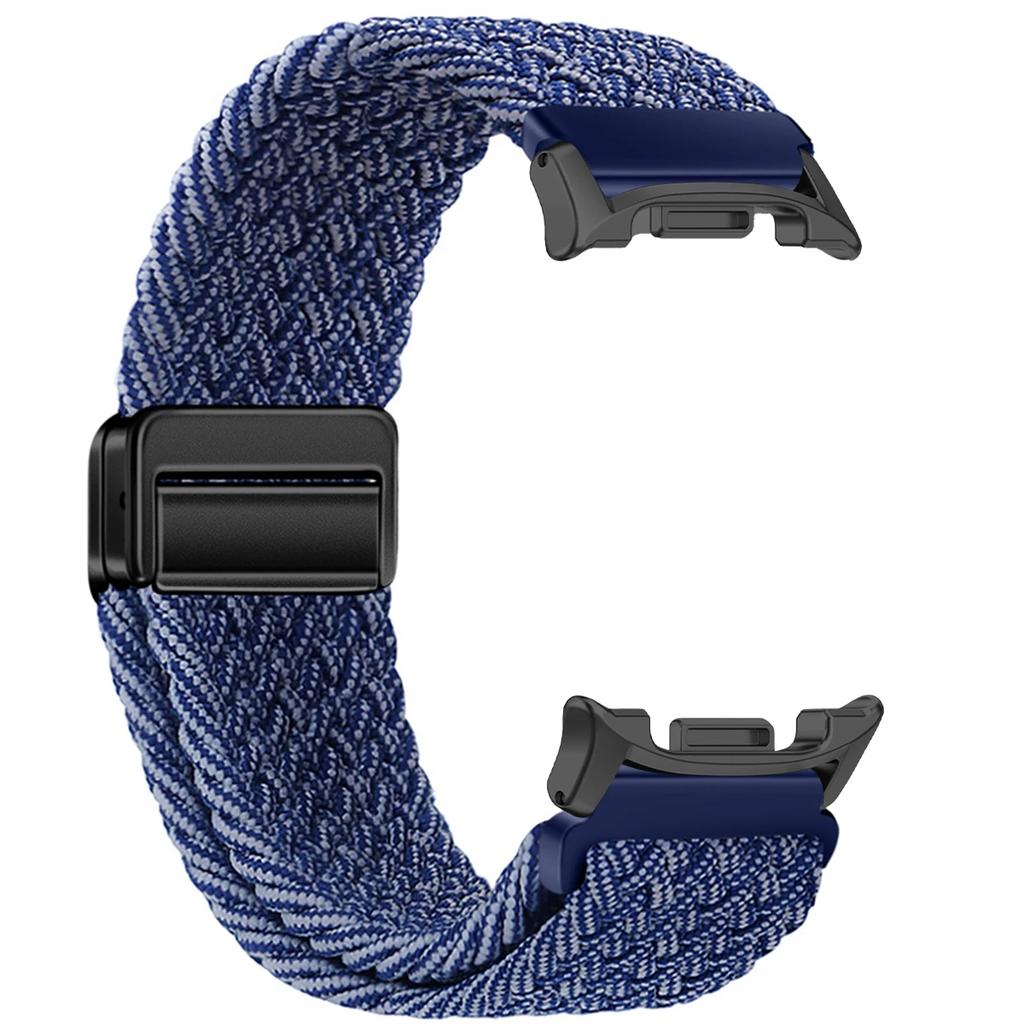 1 st Magnetiskt armband för Samsung Galaxy Watch 8 Band 40/44mm Sport Flätat Loop för Galaxy Watch 8 Classic/Ultra 2025 Band