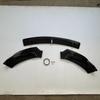 Suitable for Tesla model3 modification of three front lips, front shovel, sports small surround, front bar appearance parts