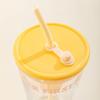 LOVWISH Le Fruit Glass Straw Tea Cup