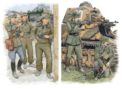 Dragon WWII German Army Western Front Blitzkrieg France 1940 Plastic Model DR6347 1/35