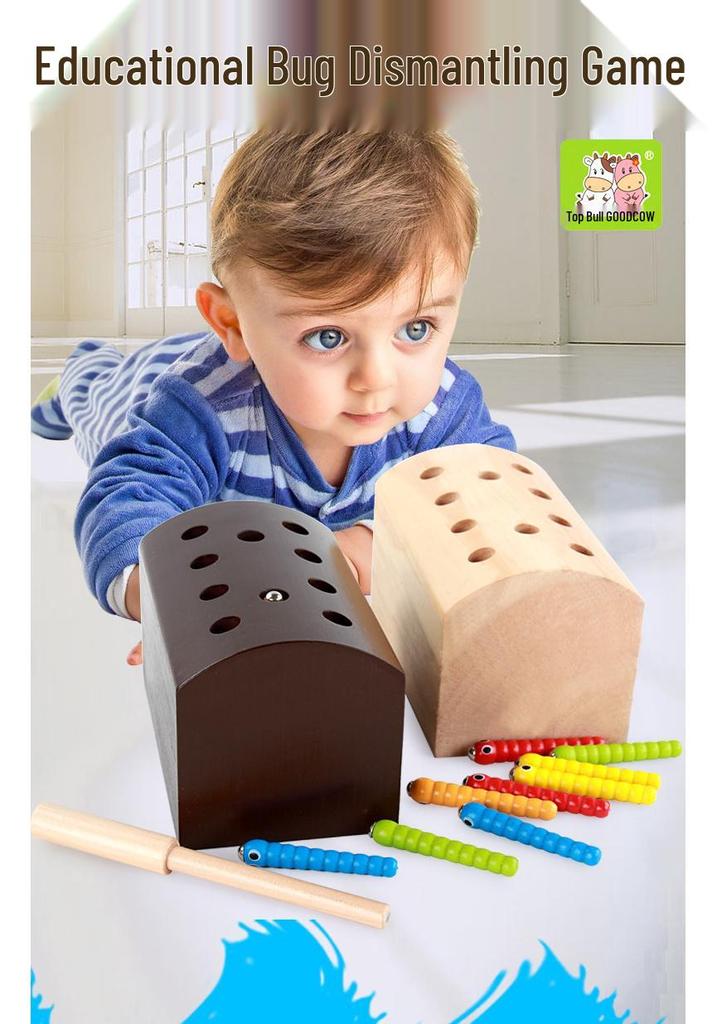 Magnetic Bug Catching Game: Fun Educational Toy for Kids