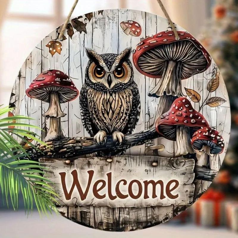 Segno in Metallo con Calligrafia Araba, Decorazione Murale Retro