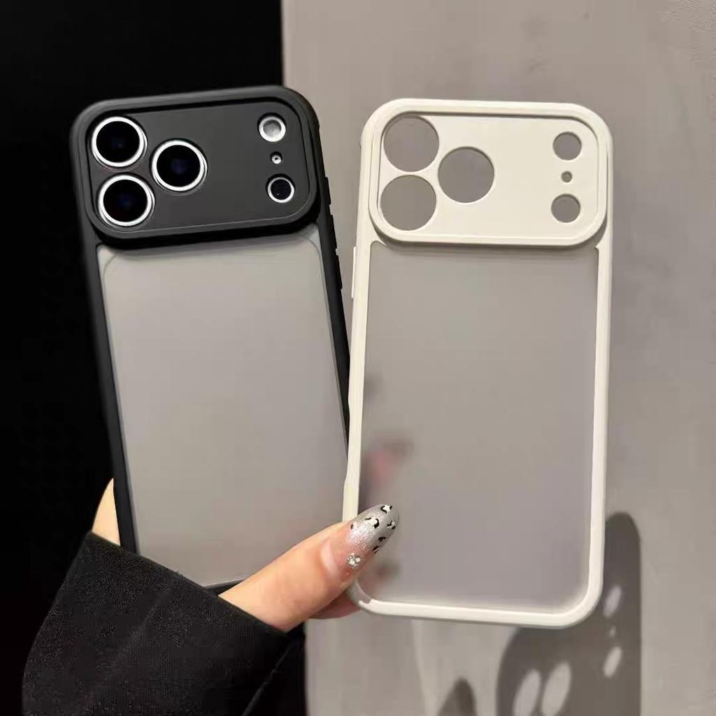 Luksusowe matowe przezroczyste etui na telefon do iPhone 11 12 13 14 15 16 Pro Max 16 Plus 17 Air Wstrząsoodporne zderzaki Pokrowce