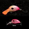 High Strengths Fast Sinking Baits Features Flexible Silicones Tail And Double Hook Bright Color For Predators Fish