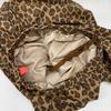 Adeu Brown Leopard Print Gazer Skirt Skirt O BrownUsed