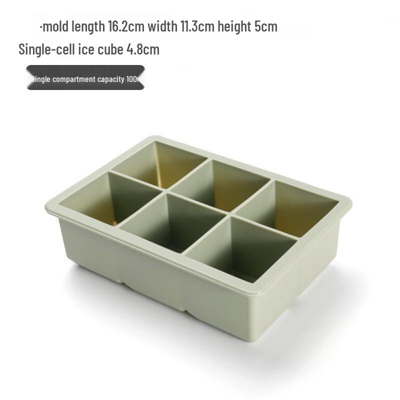 Silikon-Eiswürfelformen mit Deckeln