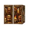 BookNook Dollhouse Kit Miniature House with DLED Light for Beginners and Teens