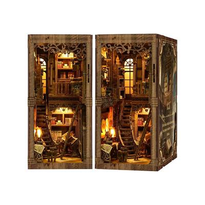 BookNook Dollhouse Kit Miniature House with DLED Light for Beginners and Teens