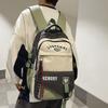 Schoolbag New Burden Reduction Backpack Girls Korean Edition Campus Junior High School Student High School Student School Bag Men's Large Capacity 