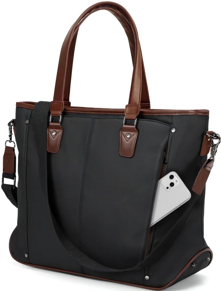 ABIBA Business Tote Shoulder Large Perfect for Job and Business Men's Bag, Bag, Handbag, Capacity, Multifunctional, Freestanding, Hunting, Commuting,