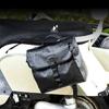Weather Proof Saddlebag Motorcycle Bike Storage Bag with Expandable 5-10L Space Optimizing for Cycling City Commuting
