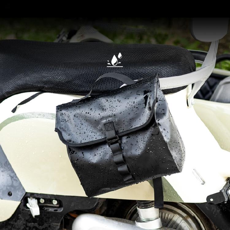 Weather Proof Saddlebag Motorcycle Bike Storage Bag with Expandable 5-10L Space Optimizing for Cycling City Commuting