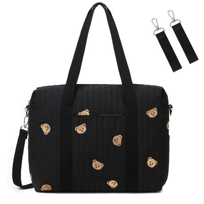 Shaelyka Improved Mother's Bag Tote Bag [Insulated] Lightweight Large Capacity 3-Way Women's Shoulder Bag Stroller Bag Commuting School Business