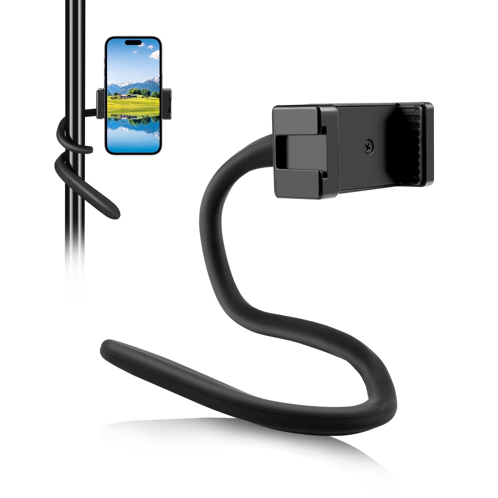PULUZ PU882B Flexible Silicone Stand for Cellphone/Camera Universal 1/4 Inch Screw Mount Adjustable Clamp A