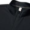 Reebok Solid Color Knitted Stand Collar Casual Jacket Men Jackets Black 23RCS105M001