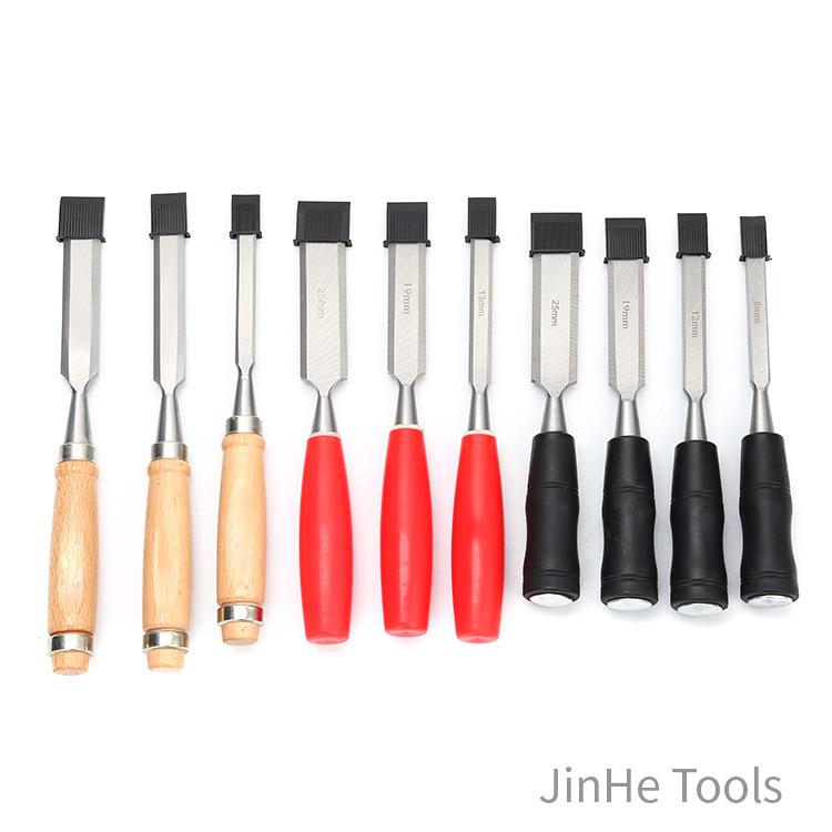 High Carbon Steel Woodworking Chisel with Plastic Handle - DIY High-Speed Steel Lathe Tool
