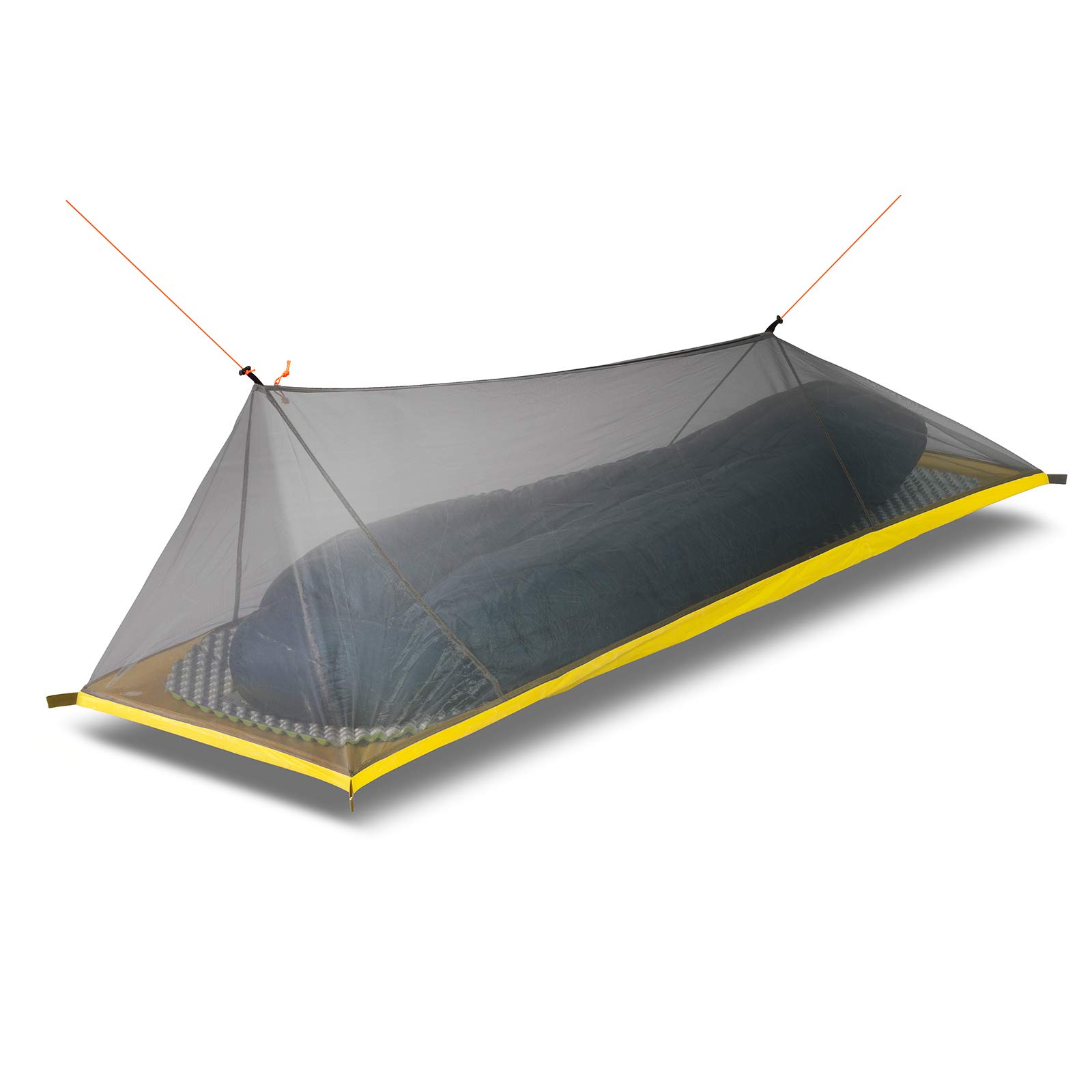 

MUXSAM Inner Tent, 1 Person, Mosquito Net, Ultralight, Mesh Tent, Breathable, Easy Setup, Carry Bag, Pegs Included, Solo Camping, Outdoor Gear