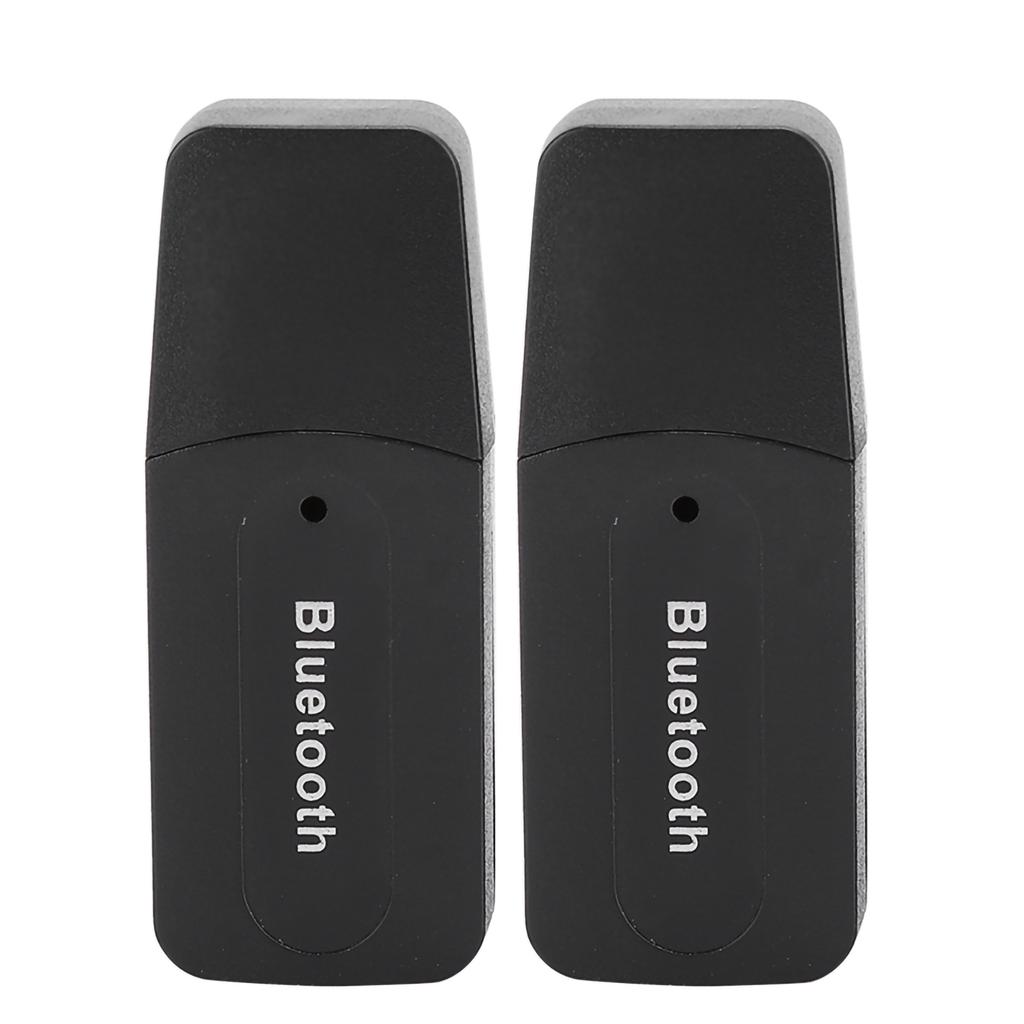 2Pcs USB o Receiver Adapter for Bluetooth 4.0 Stereo AUX Output Support Music Playback