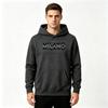 Herren Casual Milan 8 Italien Print Pullover Hoodie Langarm Komfort Streetwear Kapuzenpullover