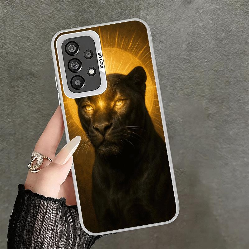 

Black Panther Cool Animal Soft Phone Case for Samsung A17 A16 A15 A14 A13 A57 A56 A55 A54 A53 A37 A36 A35 A34 A33 A26 A25 A24 A2 Samsung A37