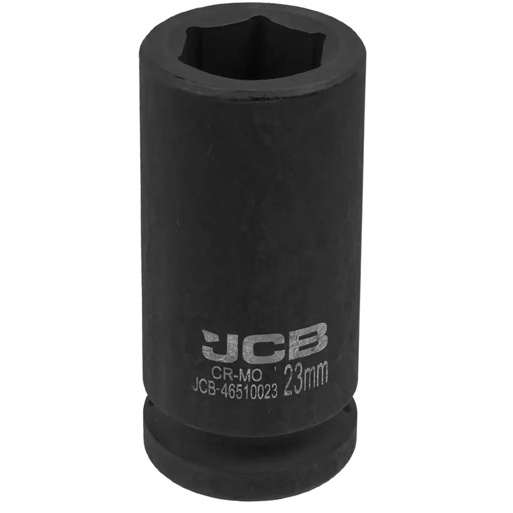 JCB 3/4" Cr-Mo Deep Impact Socket 6-Point 23mm Socket Wrench