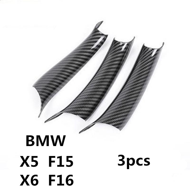 For BMW X5X6 E70 E71 F15 F16 Door Inner Handle Decorative Cover Without Removing the Original Car Handle Interior