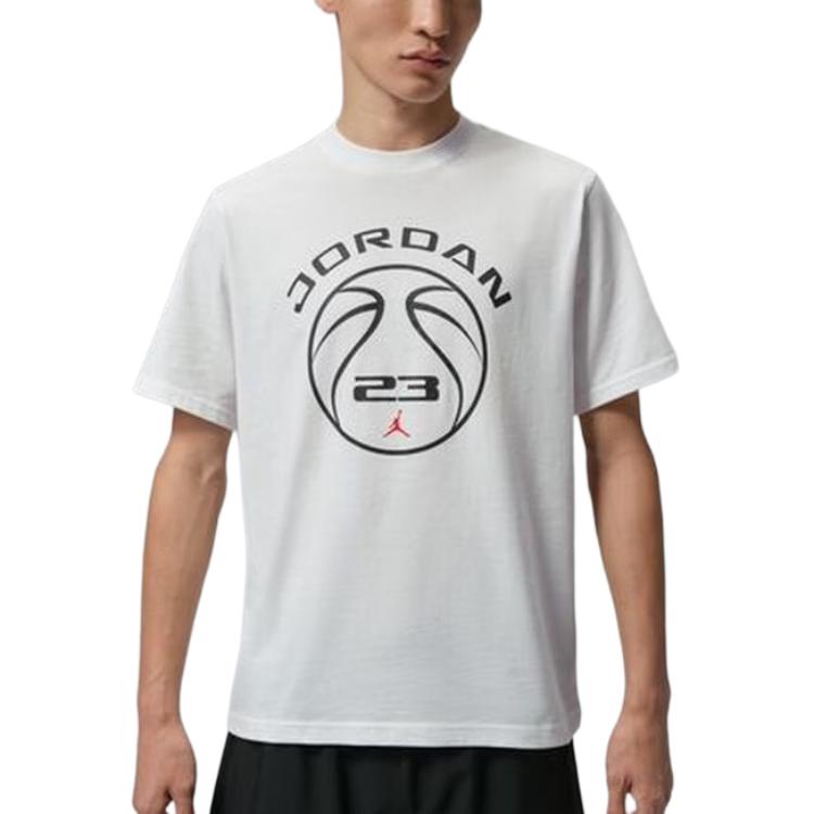 Jordan Gfx As M J Df Sprt Ss Crew Neck Soft Comfortable Letter Print T-Shirt Men T-Shirts IO0041100